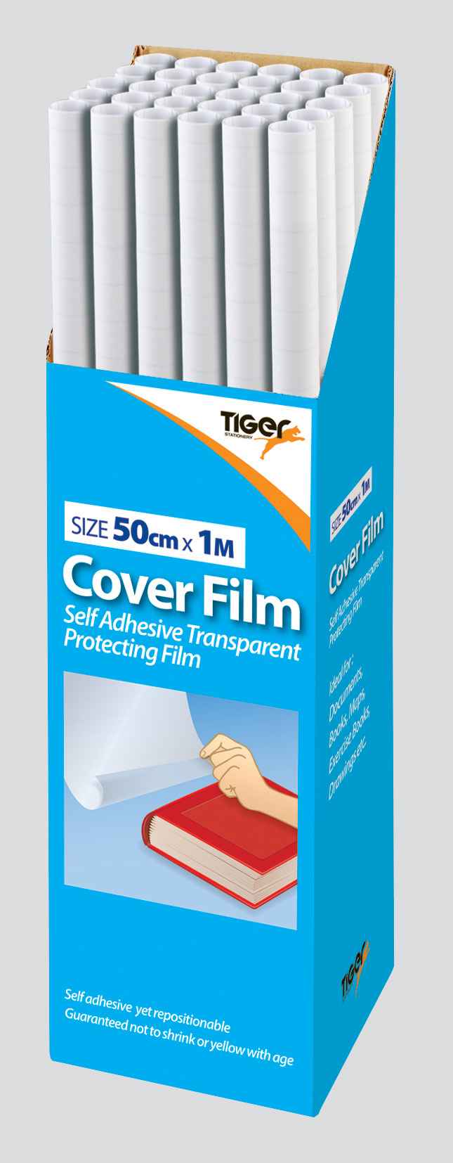 Tiger 50cm x 1m Book Cover Film