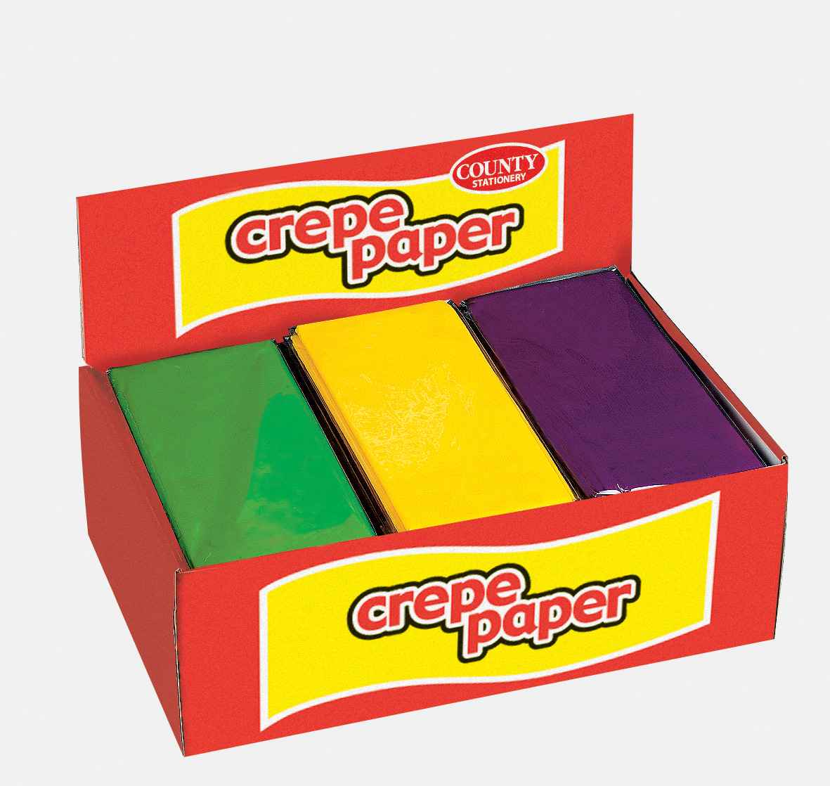 County Coloured Crepe Paper Asstd.