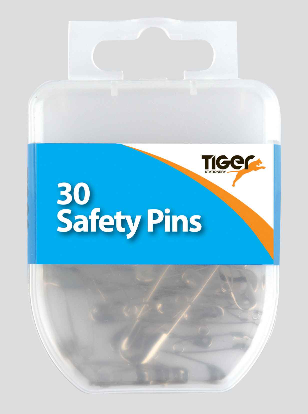 Tiger Safety Pins Steel 30pcs.