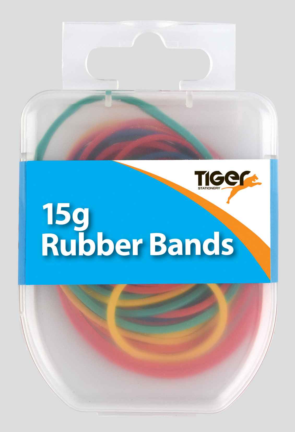 Essential 15g Rubber Bands Coloured