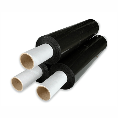 Large Black Pallet Stretch Wrap 400mm x 250m 17Mu (Black Pallet wrap- Shrink wrap)