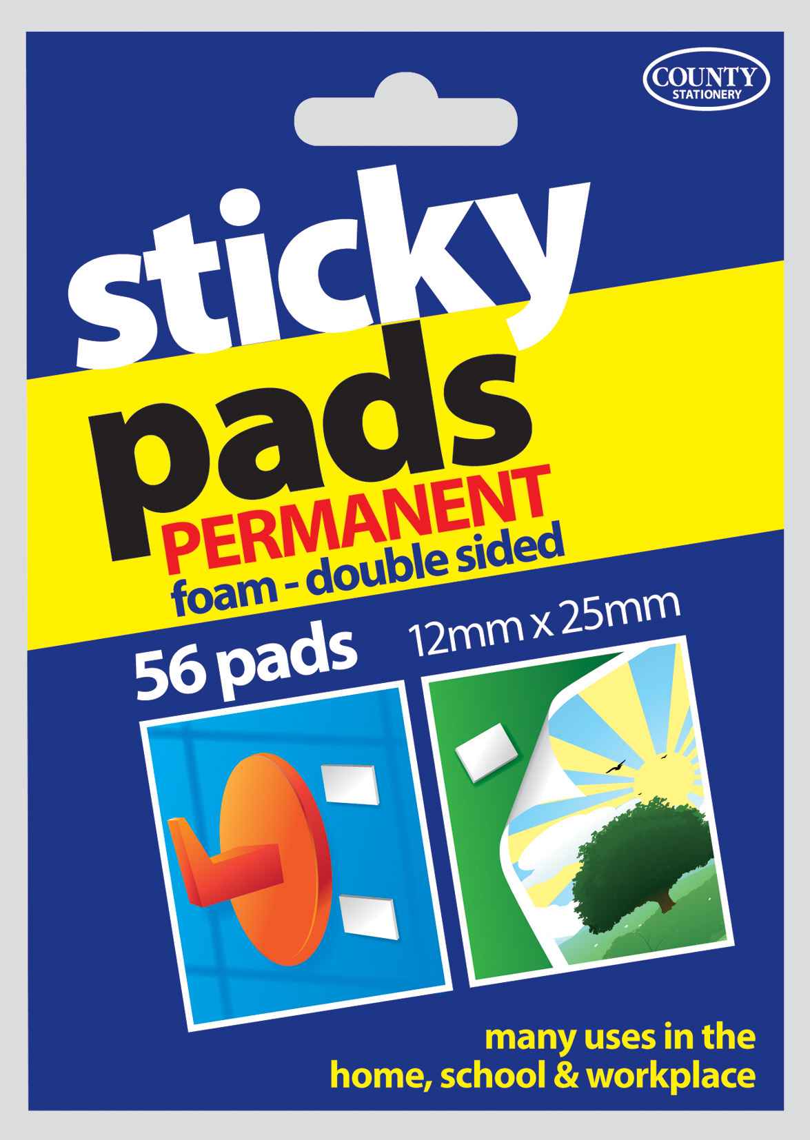 County 56 Sticky Pads