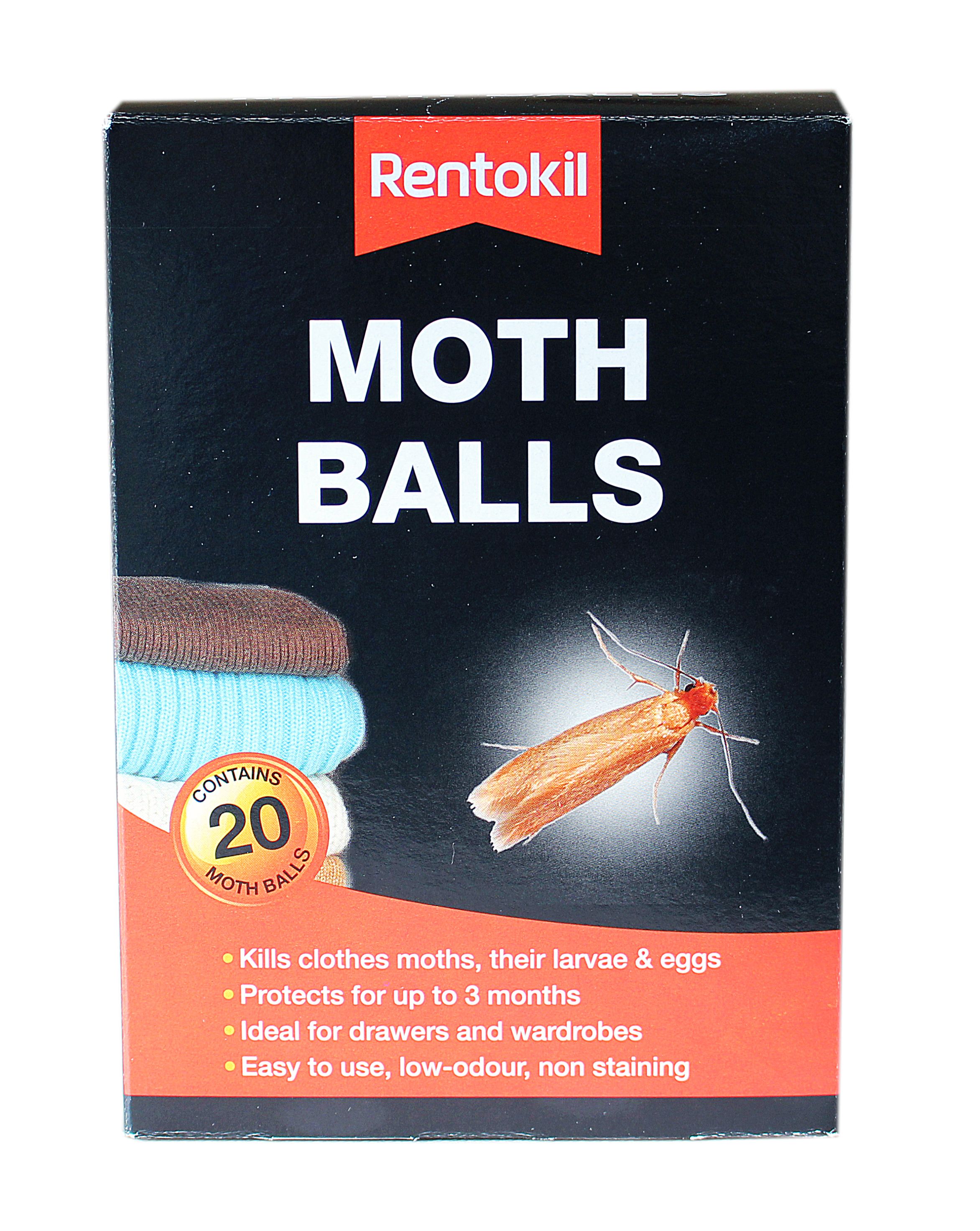 Rentokil Moth Balls Pk20