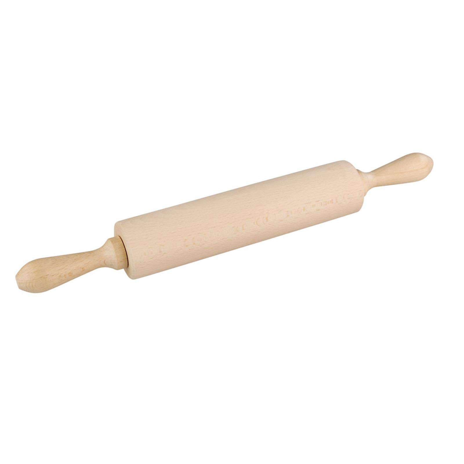 Chef Aid Beechwood Mini Rolling Pin with 5.5cm Handles Tot