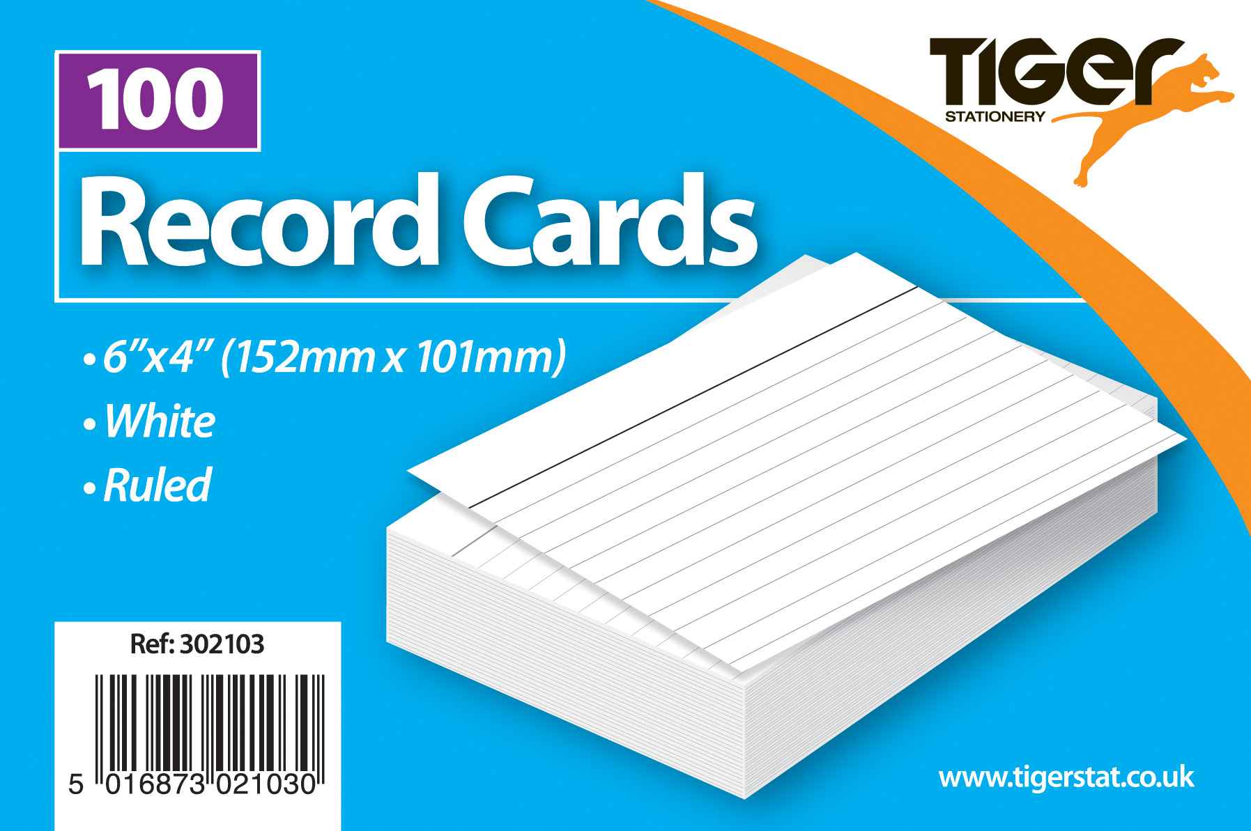 Record / Revision Cards 6 x 4''