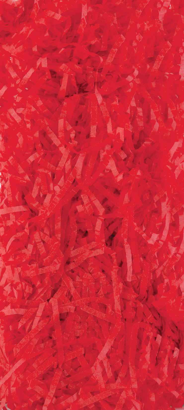 Shredded Tissue Paper 20g - Red