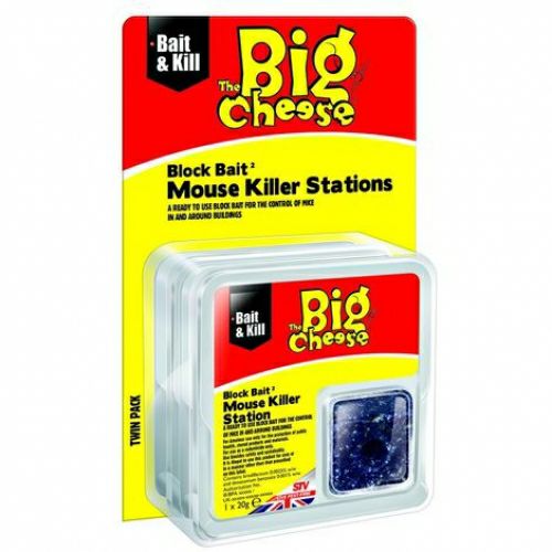 All Weather Block Bait  Mouse Killer Station