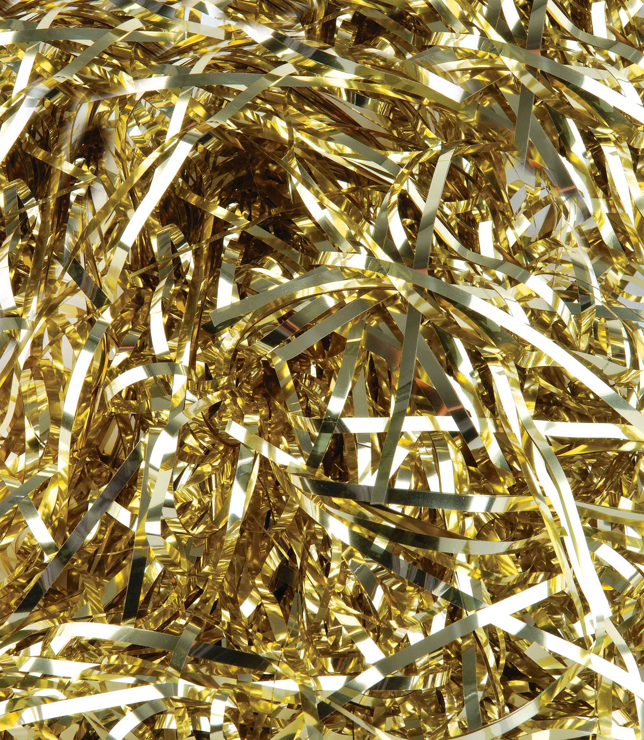 METALLIC  SHREDDED TISSUE GOLD