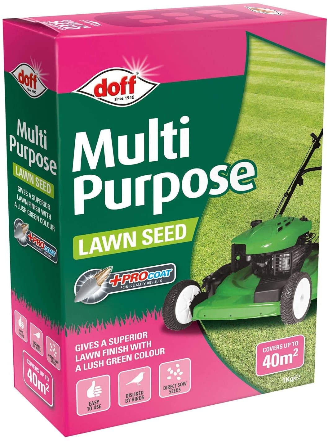 Doff multipurpose lawn seed with PROCOAT 1kg  (F-LD-A00-DOF-02)