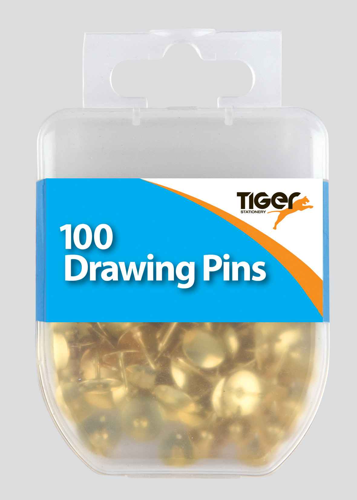 Tiger Drawing Pins 100pcs