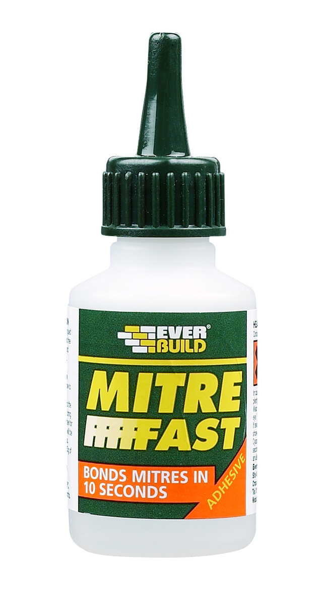 Everbuild Mitre Fast Adhesive Bottle 50g