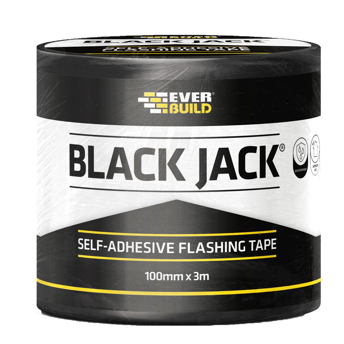 Black Jack Adhesive Flashing 100mm x 3m