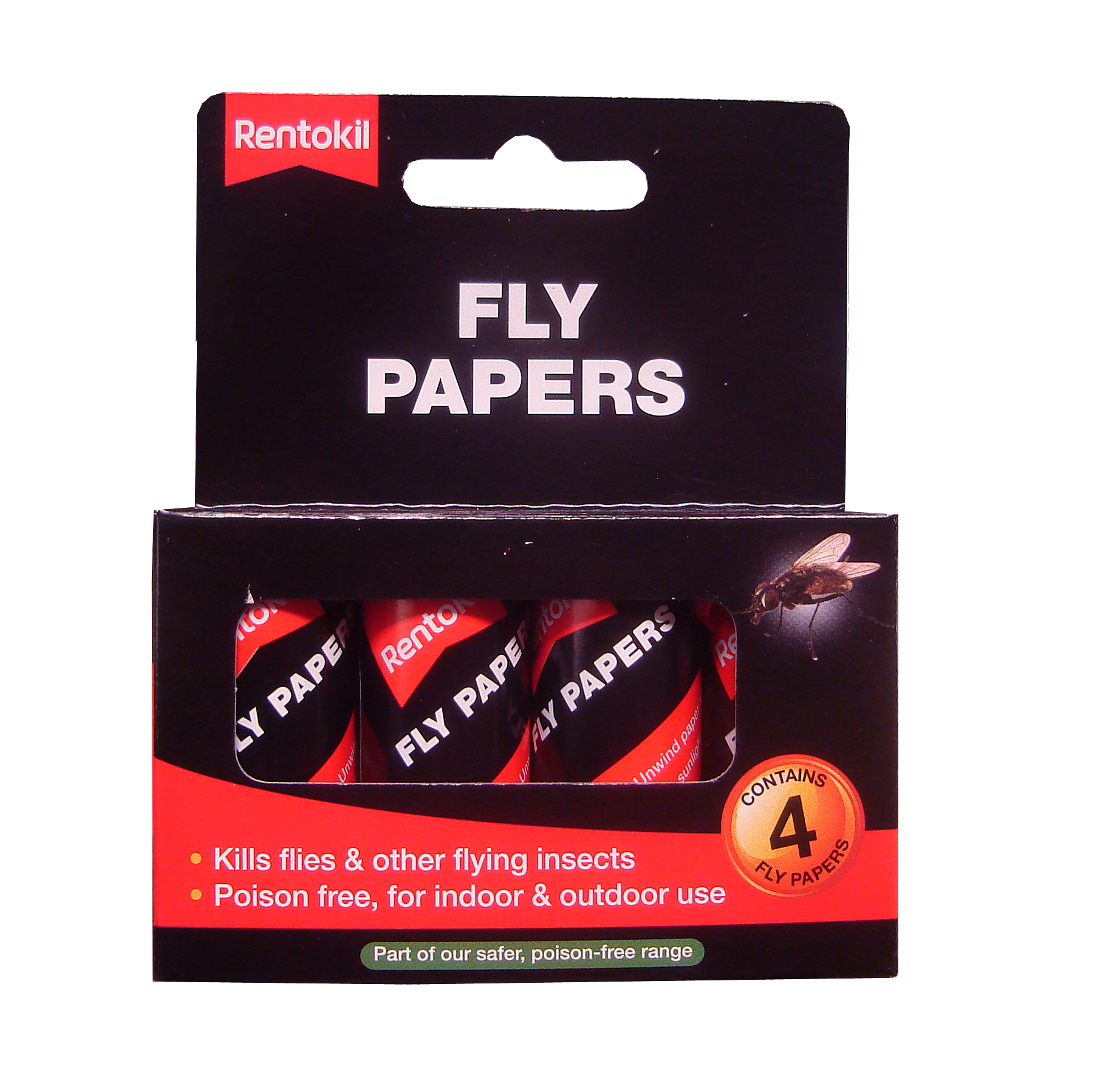 Rentokil Fly Papers Pk4  ( no stock till august)