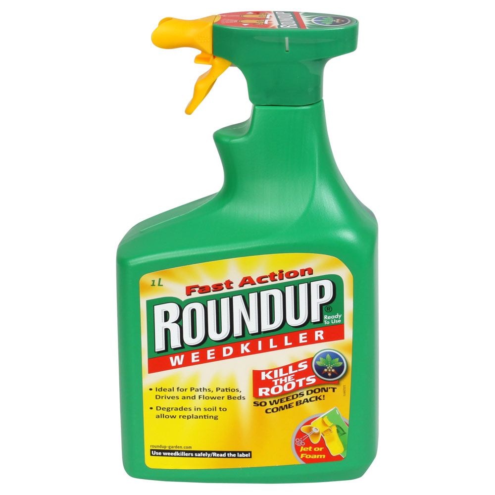 Roundup Fast Action RTU Weedkiller 1Ltr