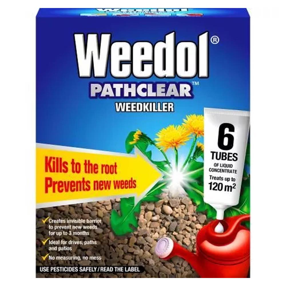 Weedol Pathclear Weedkiller 6 Tube