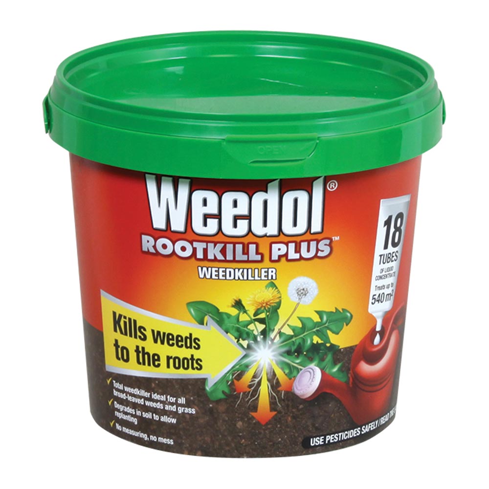 Weedol Rootkill Tubes 18 pcs. 540m2