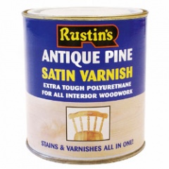Rustin Q/D Col Varn Satin  A.Pine 250ml