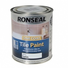 Ronseal OC Tile Paint Wht 750ml