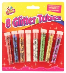 8 Tubes of Glitter Assorted Colours (23.03.2018)