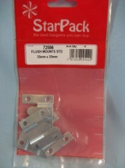 Star Pack Flush Mounts Standard 35mm X 35mm(72596)