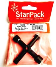Star Pack 4-way Utility Service Key, Extra Tough Plastic(72718)
