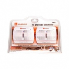 Kingavon RE-CHARGEABLE DEHUMIDIFIER - TWIN PACK