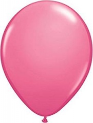 11'' High Quality Latex Premium Balloons Pk50 - Rose Pink