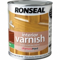 Ronseal  Interior Varnish Matt Medium Oak 250ml