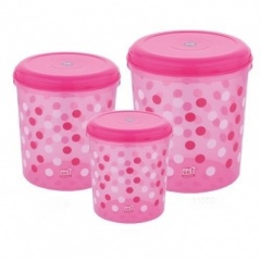 CLEARANCE 3pc Classic Container Set-OGG Sold as Seen, NO RETURN ACCEPTED