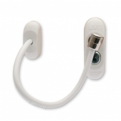 Window Restrictor - White - Maximum Security Packaging