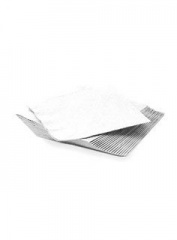 40cm 4 Fold White 2ply Bulky Soft Napkins Pk100