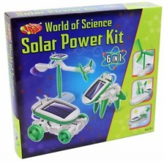 6 In 1 Solar Power Kit - ''world Of Science''