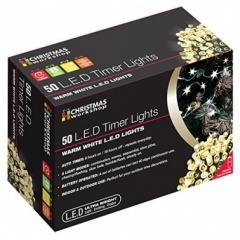 Benross 50 LED Battery Operated Light - Warm White (70310)