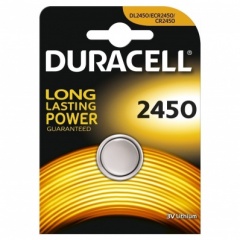 Duracell DL2450 Lithium Battery 3 Volt Single Carded