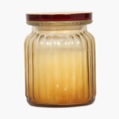 Glass Jar Candle - Sandalwood 8.2x6.3x8.1cm