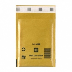 Mail Lite Padded Envelopes Size A - Gold