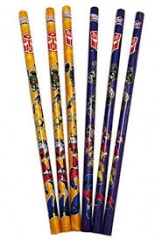 6pc Super Hero Pencils