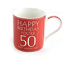 ****** Awesome Your 50 China Mug