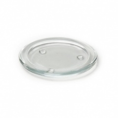 11X1.5 GLASS CANDLE PLATE 4AST