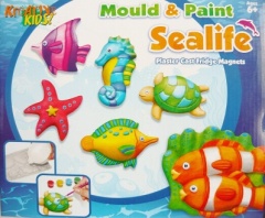 Sea Life Mould Fridge Magnet In Colour Box
