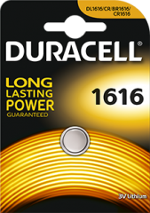 Duracell DL1616 Lithium Coin Battery