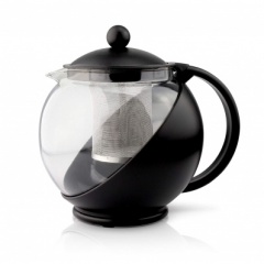 1.2 Ltr Teapot with Infuser Black