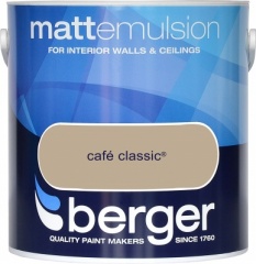 Berger Matt Emulsion Caf Clssc  2.5 L