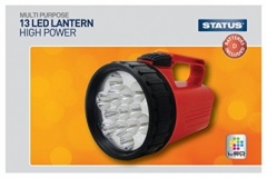 Status 13 LED Lantern with 4xD Batteries