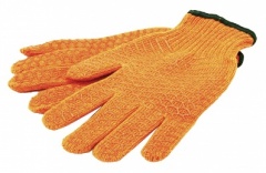 Rolson Polycotton / PVC Work Gloves 60648