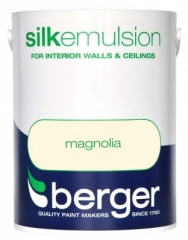 Berger Vinyl Silk Magnolia 5Ltr