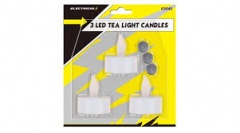 3 LED Tea Light Candles