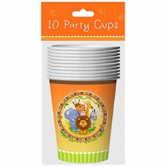 10 9oz Cups Jungle Design