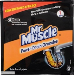 XXXX Mr Muscle Drain Granule Sachets