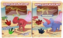 Dino Modelling Set - Assorted - In Colour Box / Pdq